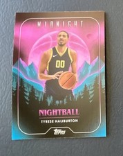 2023-24 Topps Midnight - Nightball Tyrese Haliburton #NB-9