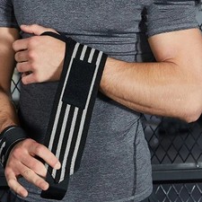 Gym Sports Wrist Band Brace Wrap Adjustable Support Strap Carpal Tunnel Bandage