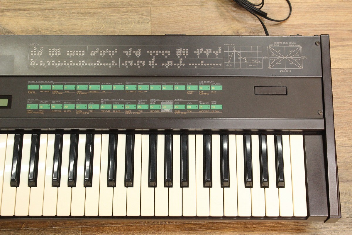 YAMAHA DX7 61-key FM Synthesizer 1983 Full Digital Synth | eBay