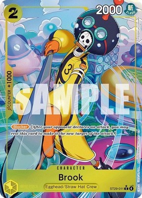 One Piece Brook (ST29-011/31) Starter Deck 29 Egghead LP FOIL- Full Art