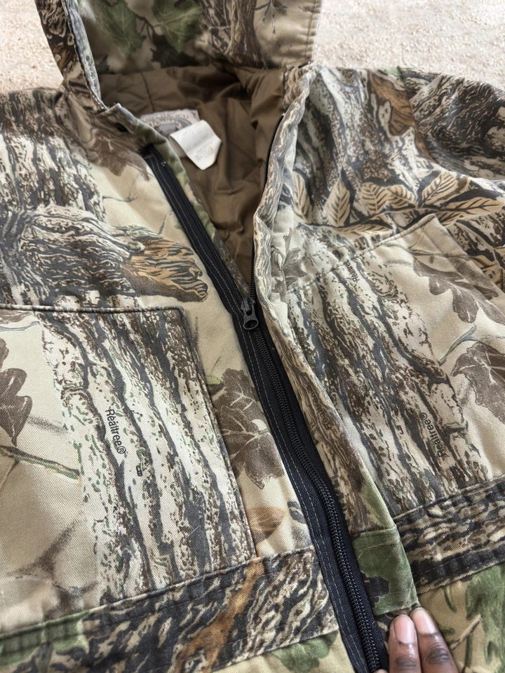 Vintage Walls Blizzard-Pruf Realtree Camo Insulated Coveralls Mens L  USA Made - Image 3 of 4