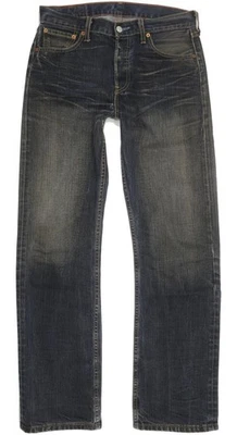 Levi's 501 Homme Bleu Straight Regular Jeans W30 L31 (98294) - Photo 1/4