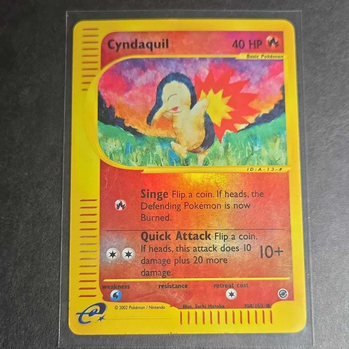 Cyndaquil 104/165 Expedition Base Set for sale | eBay