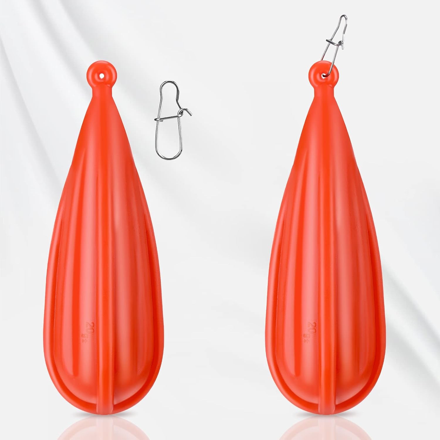 6pcs Fishing Practice Casting Plugs Mixed Sizes for Training - Image 5