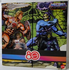 Masters of the Universe Origins Retro Punching He-Man Skeletor 80th Set Ages 6