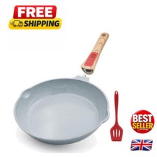 Oven Safe 28cm Nonstick Skillet with Removable Handle – Ideal for All Stovetops