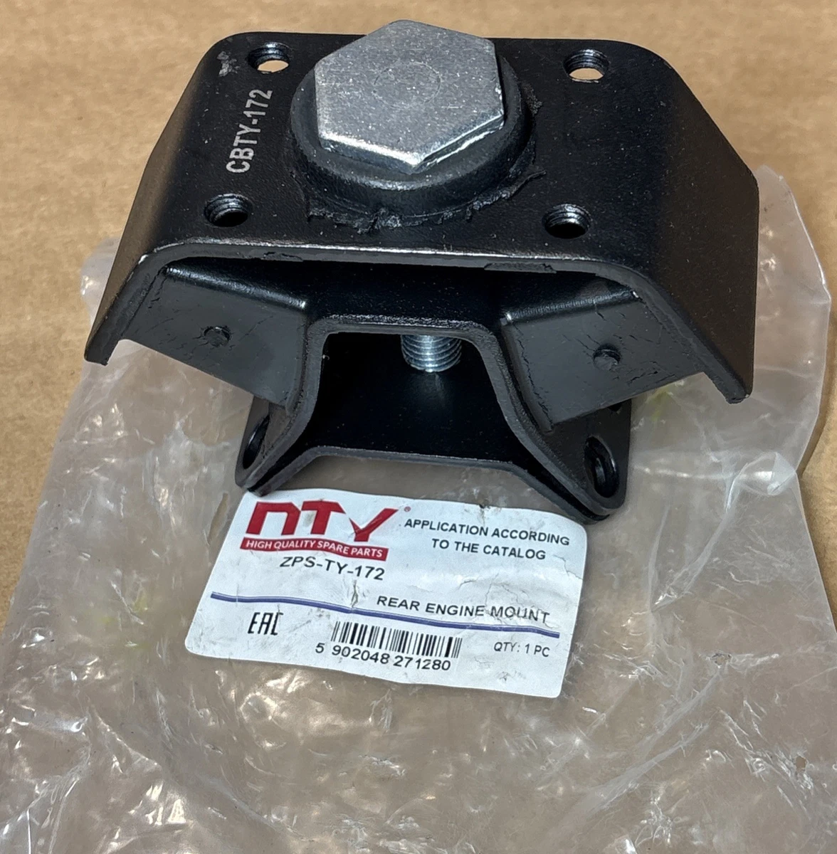 ENGINE MOUNT MOUNTING SUPPORT REAR NTY ZPS-TY-172 FOR TOYOTA HILUX VIGO VII photo 2