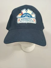 Wonders Of Wisconsin Cheese Hat May 2021 Proudly Adjustable Navy Blue FAST Ship