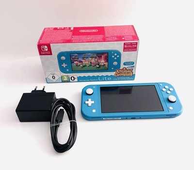 Nintendo Switch Lite Animal Crossing Edition in OVP neuwertiger Zustand    