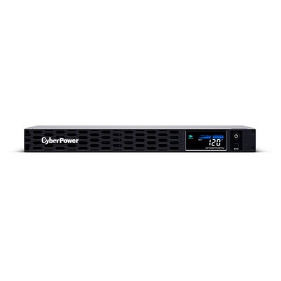 CyberPower CP700PFCRM1U 700VA/400W PFC Sinewave LCD Rackmount UPS System, Black