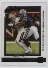 2022 Panini Clearly Donruss Highlights Green 16/25 Micah Parsons #H-10 5l1