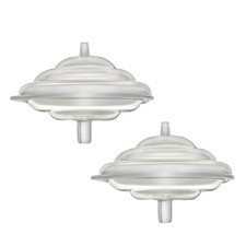 Maymom Backflow Protector Compatible with Spectra S2 S1 2 Piece Set, White