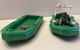 LEGO CITY: Coast Guard Patrol #60014 Incomplete 2 Speed Boats Only