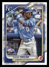 Samad Taylor 2024 Bowman #100 Kansas City Royals ROOKIE BUY10GET5FREE