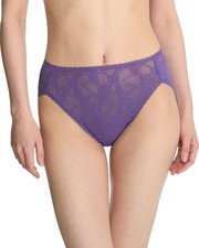 Natori Bliss Allure One Lace French Cut Women's One Size Deep Indigo Pull On