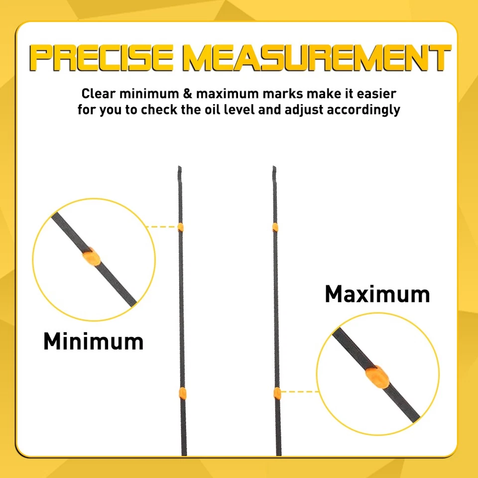 Para 2000-2005 Volkswagen Jetta Golf óleo DipStick óleo bastão funil tubo EOA - Imagem 4 de 4