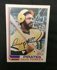 1982 Topps #40 Dave Parker HOF Pittsburgh Pirates