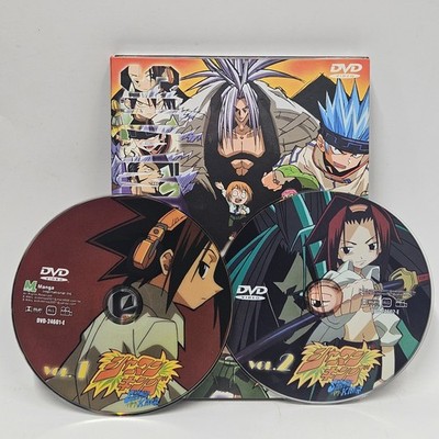 Shaman King Anime TV Series DVD Box Set Vol 1-2 VG+ 2001 Anime Action Fantasy