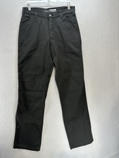 Carhartt 34x30 Rugged Flex Relaxed Fit Canvas Work Pant NWT Gray