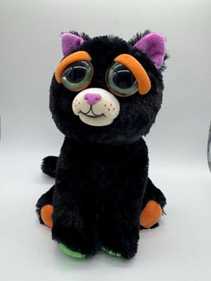 Feisty Pets William Mark Black Cat Katy Cobweb Stuffed Attitude Plush Animal