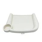 Baby Dining Tray for  Fast Table Chair Silicone Baby Feeding Tray2989