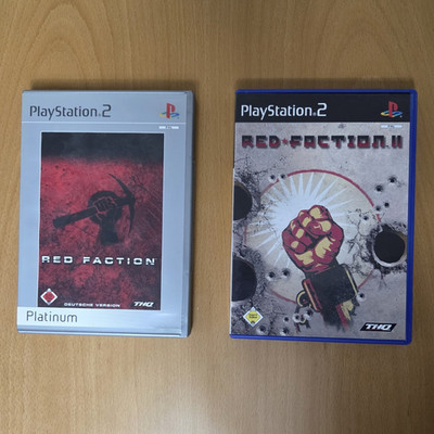 PlayStation 2 Bundle Red Faction + Red Faction II Platinum PAL Handbuch