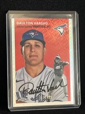 2023 Topps Chrome Platinum Anniversary Daulton Varsho Topps Logofractor /499