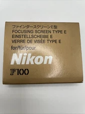 Nikon Focusing Screen Type E F100 Japan Original Box