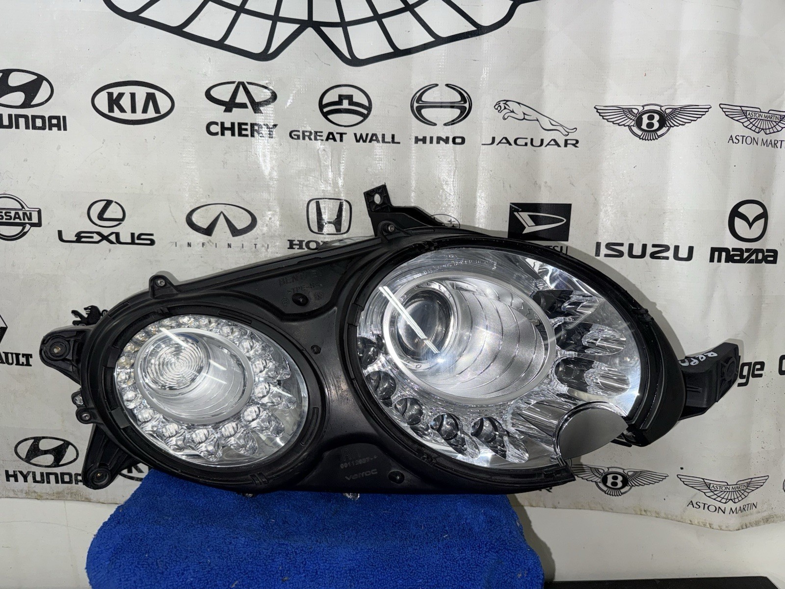 OEM Bentley Continental GT Xenon Headlight 12 13 14 2015 Complete