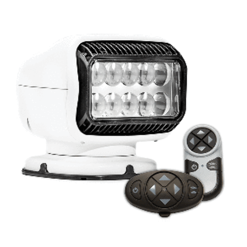 Golight Radioray GT Serie Suchscheinwerfer Halterung weiß LED kabellose Fernbedienungen 20074GT