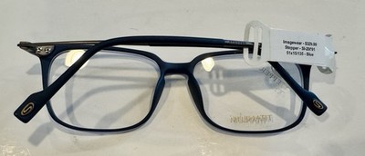 Stepper SI-20091 Titanium Eyeglasses Frame 51-15-135 Blue w/ Case $329.99