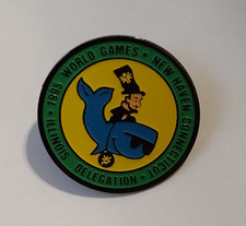 1995 World Games New Haven Connecticut Illinois Delegation Lapel Pin
