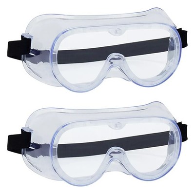 2 x Schutzbrille Schutzbrille Augenschutz Antibeschlag Labor Arbeit PSA tragen