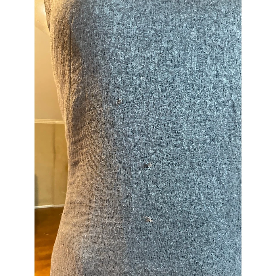 Vintage 90's Gianni VERSACE Sexy Sheath Dress GORGEOUS COLOR Size 42 US 8 Blue - Image 4 of 4