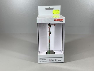H0 MÄRKLIN DIGITAL Hauptsignal mit Gittermast 70412 mfx DCC OVP / 2 KK 659