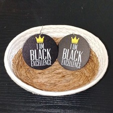 Im Black Excellence Round Decorative Accent (...