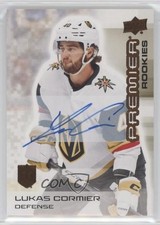 2024-25 Upper Deck Premier Rookies Bronze Auto Lukas Cormier #116 Auto 0o5t