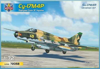Modelsvit 72058 Sukhoi Su-17M4R Ukrainian AF 1/72 plastic kit