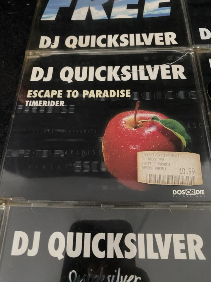 8x DJ QUICKSILVER Album + Single COLLECTION Planet Love Escape Paradise Remixes - Bild 4 von 4