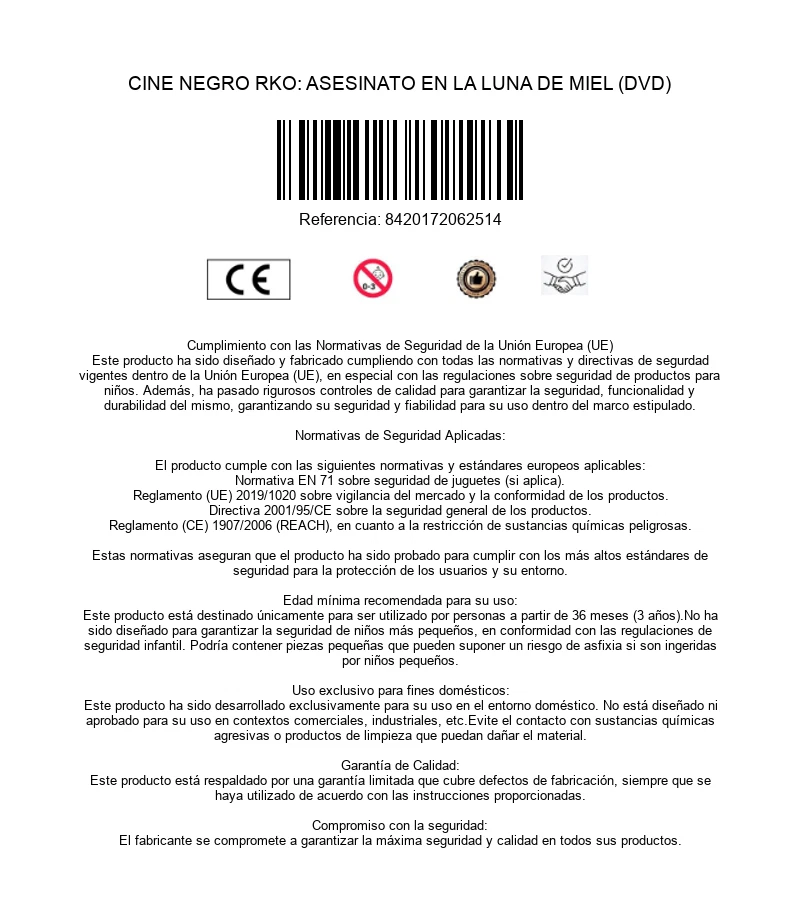 CINE NEGRO RKO: ASESINATO EN LA LUNA DE MIEL (DVD) - Imagen 3 de 3