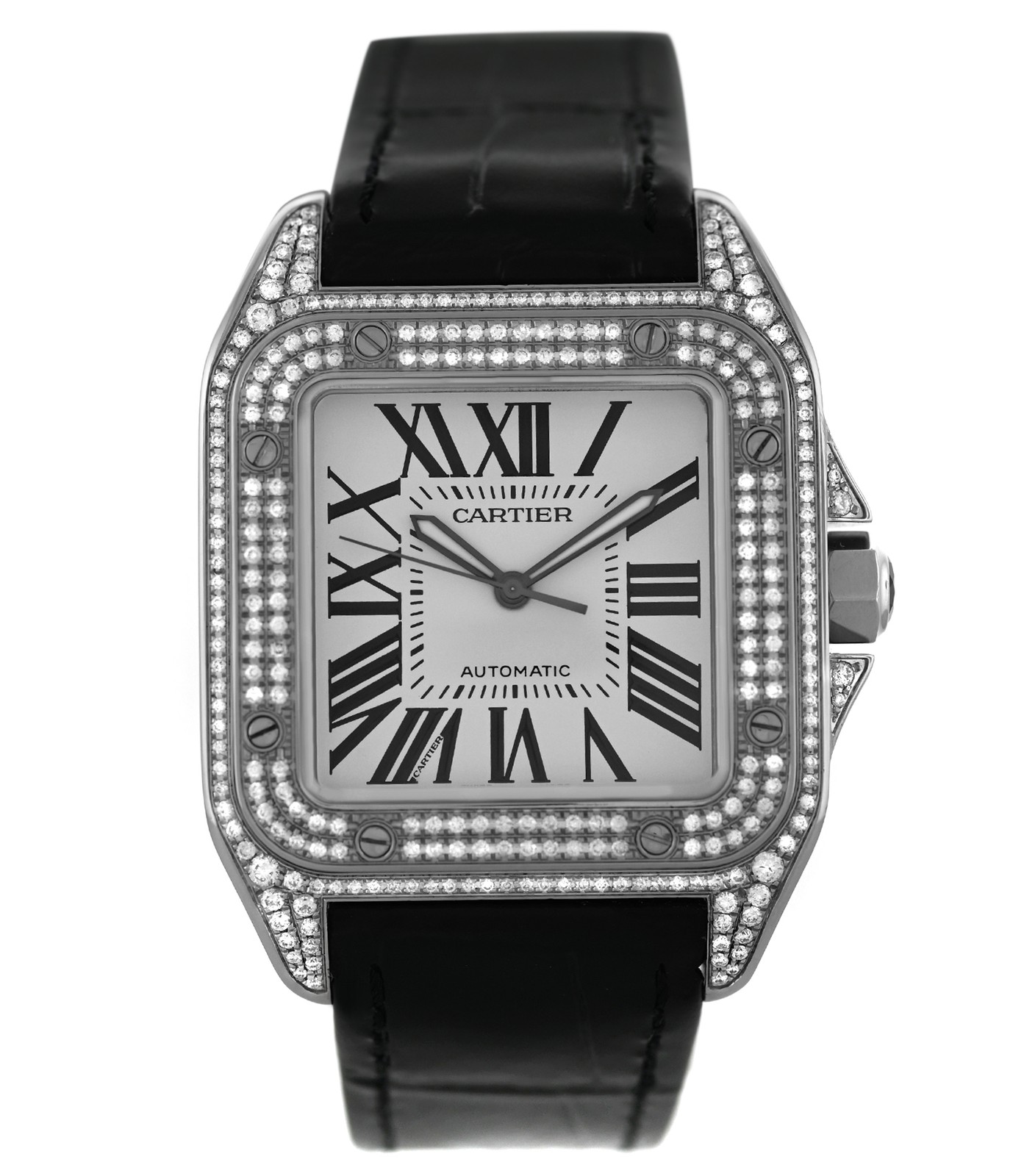 Cartier Santos 100 2656 Stainless Steel