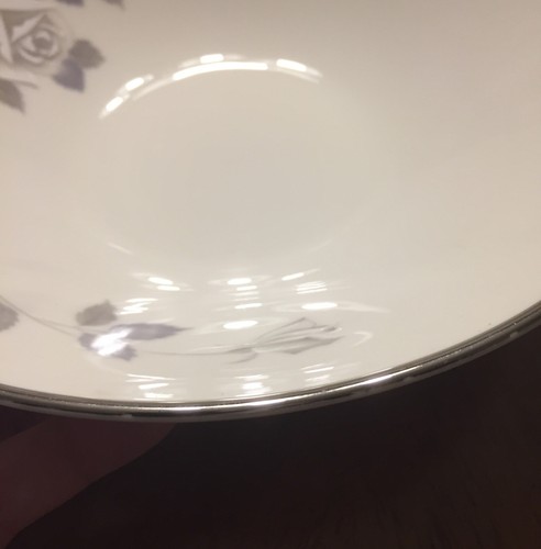 Noritake Rosalind Serving Bowl 9” Discontinued Very Hard To Find - Picture 9 of 12