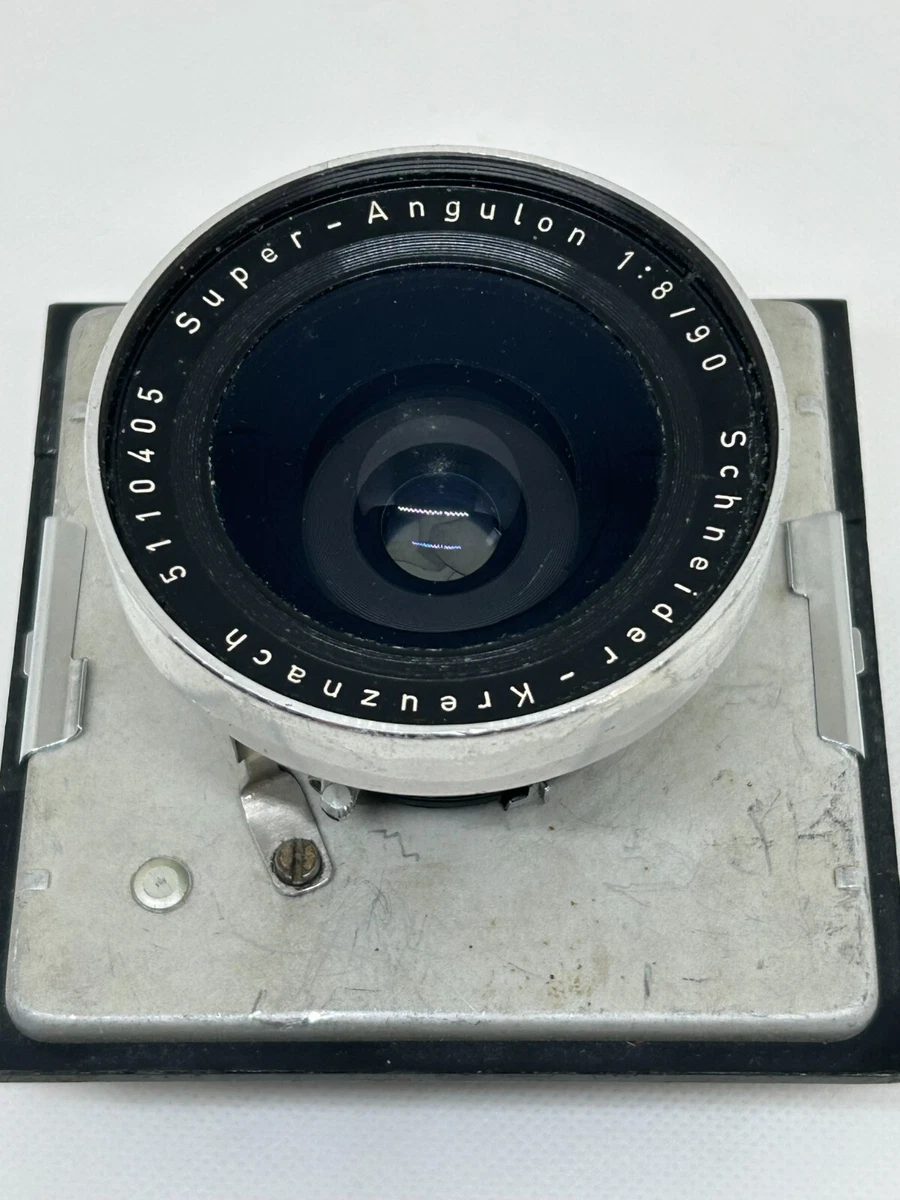 Schneider Super-Angulon 90mm Focal f/8 Camera Lenses for sale | eBay