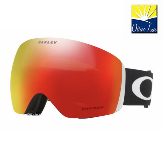 Maschera da sci Oakley Flight Deck 7050-33 Matte Black Prizm for sale  online | eBay