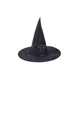 Adult Classic Black Witch Hat Halloween Costume Accessories Cosplay
