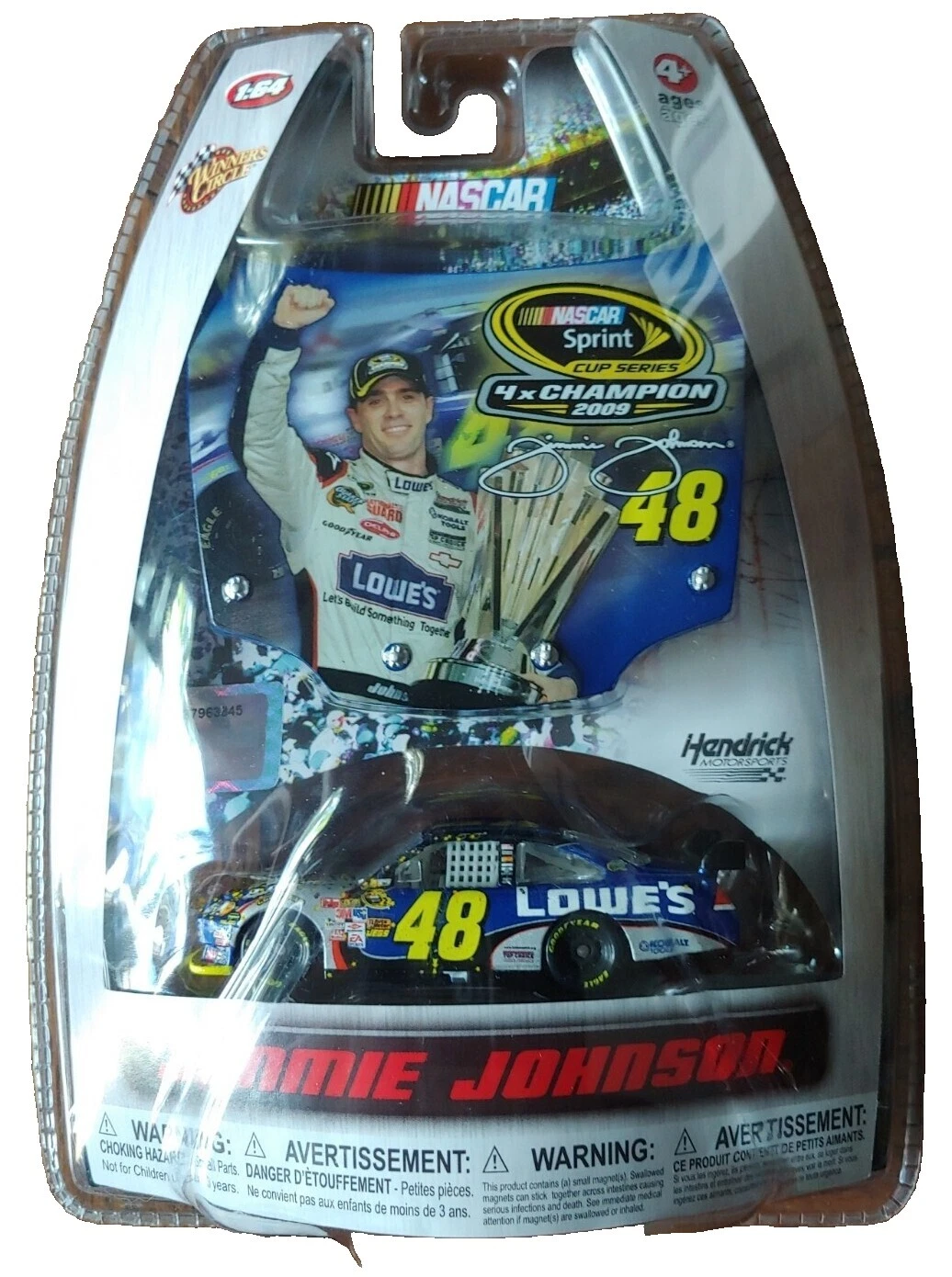Jimmie Johnson Chevrolet autos de carrera diecast escala 1:64