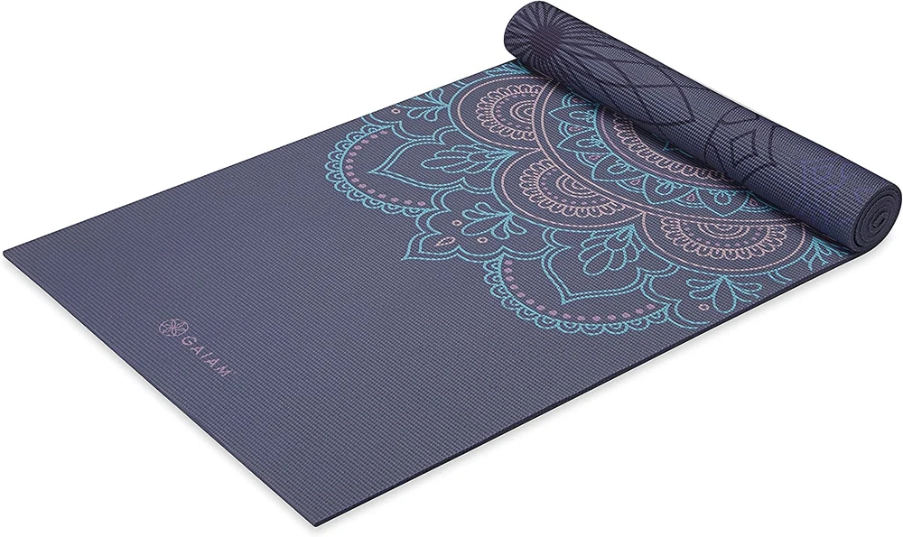 Premium 6mm Thick Non-Slip Reversible Yoga Mat for Fitness & Exercise  