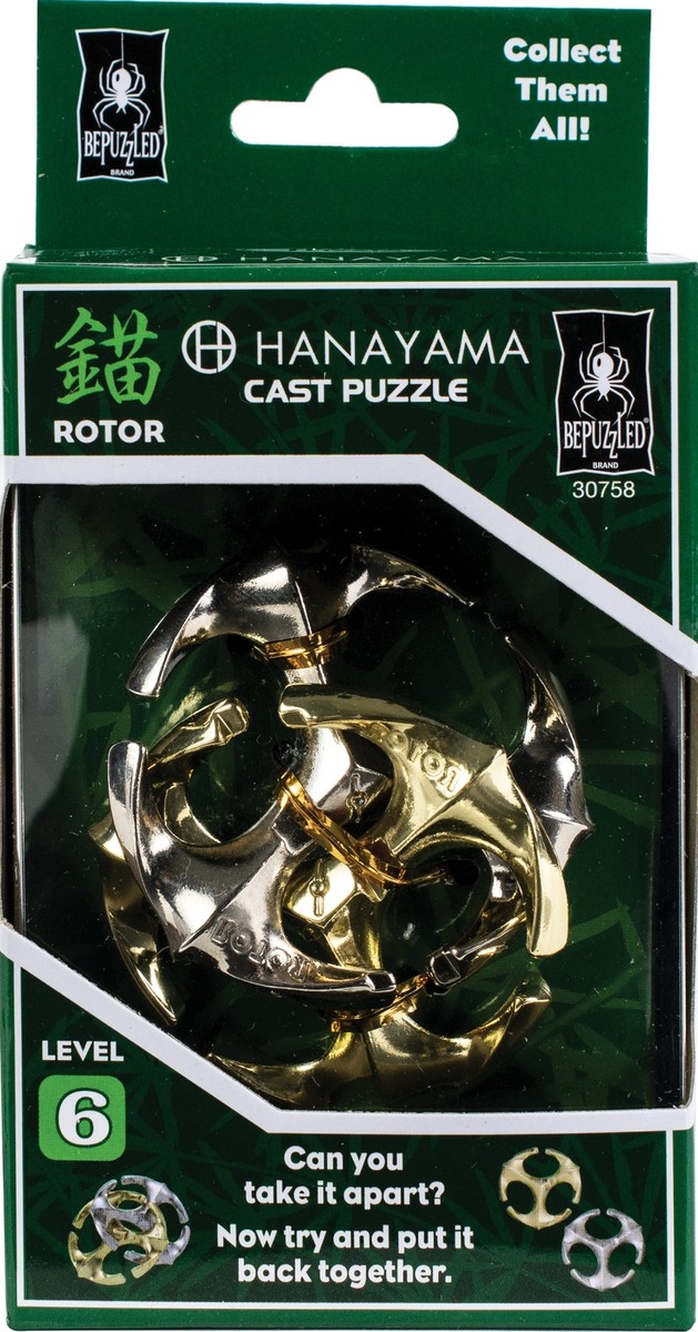 Hanayama Cast Puzzle-Rotor Level 6 (Pack of 1) | eBay