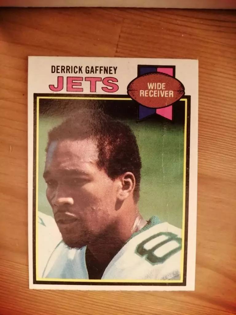 Derrick Gaffney trading card