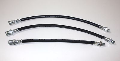 CAR SET OF FLEXIBLE BRAKE HOSES FOR ALLARD P1,P2,K2,K3,M2,J2 & J2X 1949 - 1952